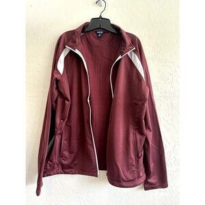 SPORT-TEK  Full Zip Jacket Woman's Plus Size 3XL Maroon‎ Pockets